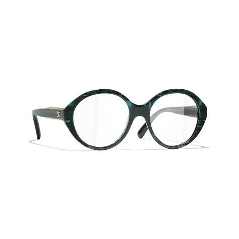 chanel flesje rond3|Round Eyeglasses .